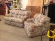 Love seat and arm chair for sale