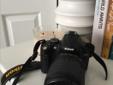 Nikon D5000 (+ 18-105mm Lens, Charger, Case, & Tripod!)