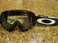 Oakley O Frame MX Goggles(laser show green)
