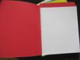 Pamphlet Bound Soft Cover Recycled Folder Notebooks - Handmade
