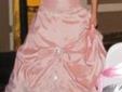Pink Maggie Sottero Wedding Dress
