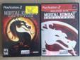 PS2 Set of 3 Games Mortal Kombat and Star Wars