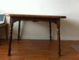 REDUCED PRICE!!! Solid wood dining table