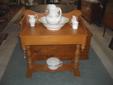 REFINISHED PINE WASH STAND ... located in Oakwood