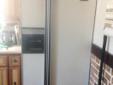 Refrigerator with water & ice dispenser on door