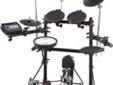 Roland TD-3 Electronic Drum Kit With Extra Cymbal / Double Pedal