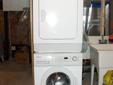 Samsung Front Load Washer and Dryer (incl stacking kit) $500