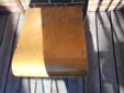 Vintage Mid Century Modern Wood Stacking Chair Adult Size