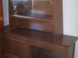 WALNUT DINING TABLE WITH 4 CHAIRS & CABINET MADE IN CANADA!