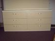 WHITE DRAWERS CABINET