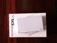 white nintendo DS lite in excellent condition and 11 games